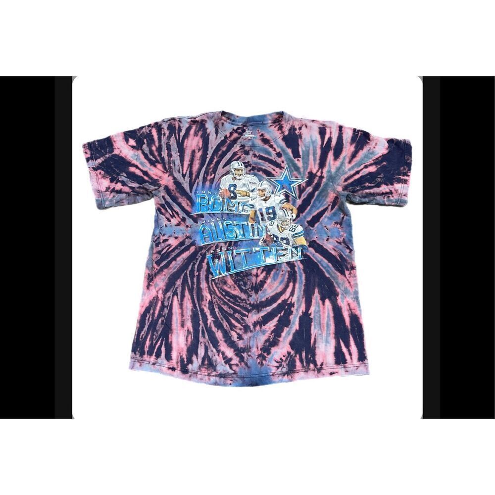 Dallas Cowboys Romo, Witten & Austin Tie-Dye Tee